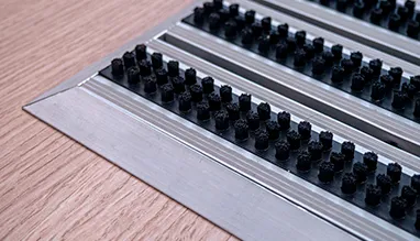REXMAT 10mm cepillos con borde rampa
