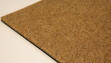 Synthetic coir entrance mat