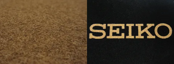 Synthetic coir entrance mat