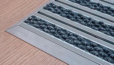 REXMAT 10mm moqueta con borde rampa
