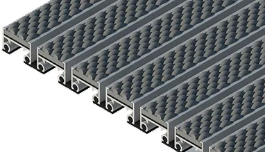 REXMAT aluminium entrance mats